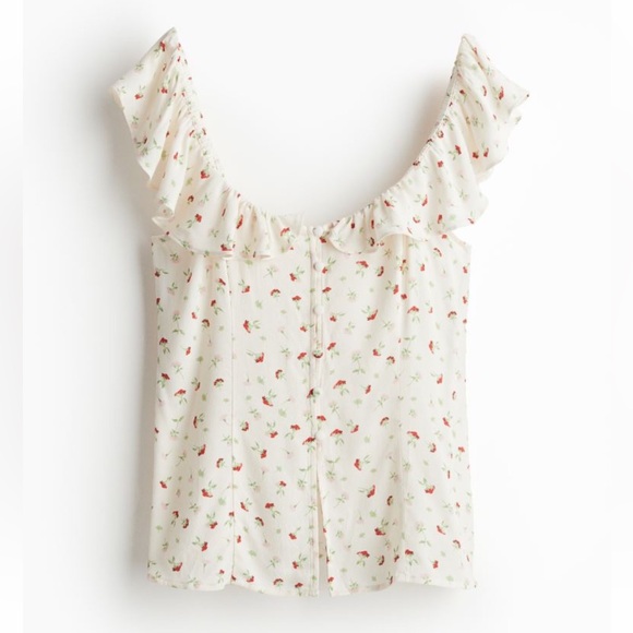 H&M blouses with flowers - Picture 2 of 7